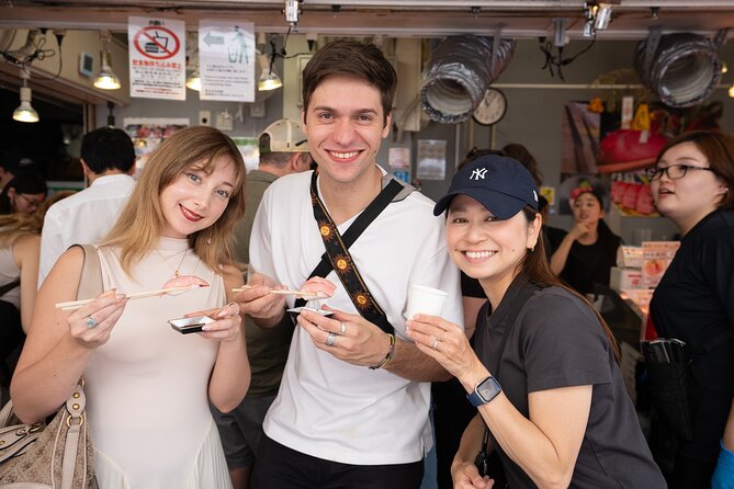 Tokyo: Tsukiji Fish Market Seafood & Street Eats - Starting at Tsukiji Hongwanji Temple