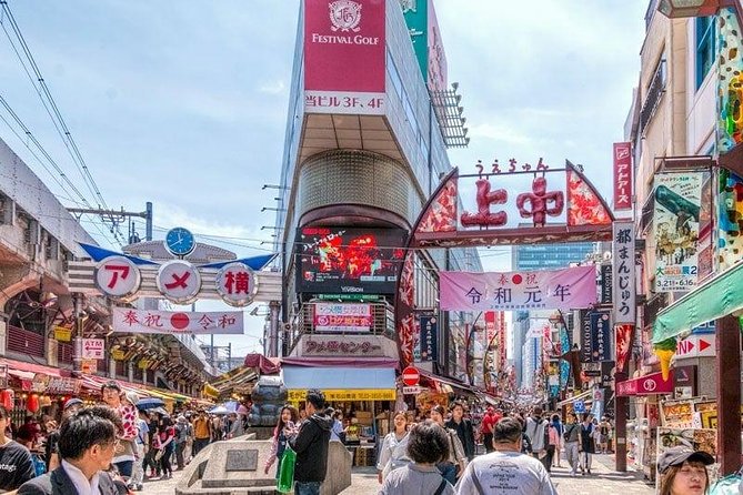 Tokyo Tsukiji Food & Culture 4hr Private Tour with Licensed Guide - Ameyoko brings food and bargain shopping together
