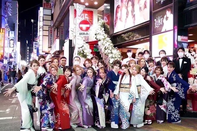 Tokyo VIP Night Out: Private Hostess Club and Karaoke Experience - Entering a Japanese kyabakura