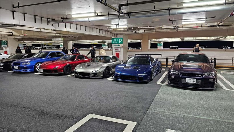 Tokyo: Visit Every Car Meet in Tokyo in a Widebody R35 GTR! - Key points to know