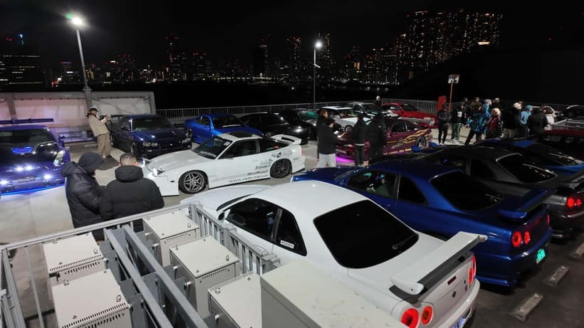 Tokyo: Visit Every Car Meet in Tokyo in a Widebody R35 GTR! - Why this Tokyo car tour is different