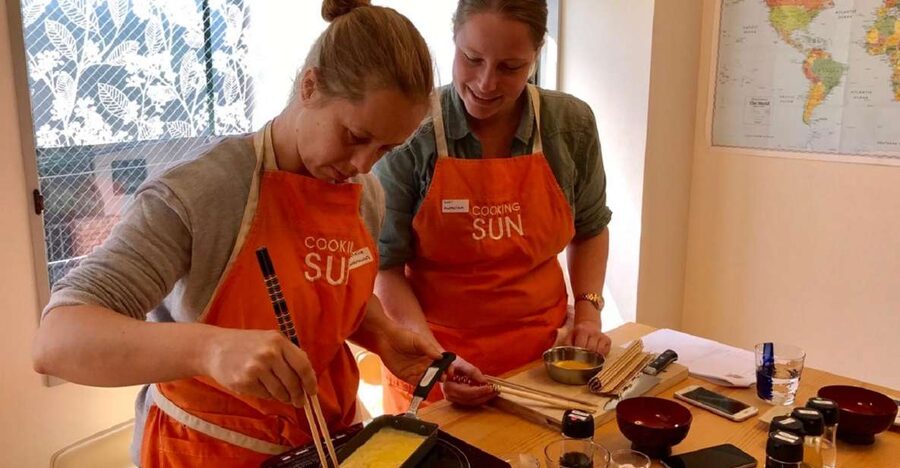 Tokyo: Wagyu and 7 Japanese Dishes Cooking Class - Cooking the Wagyu main dish
