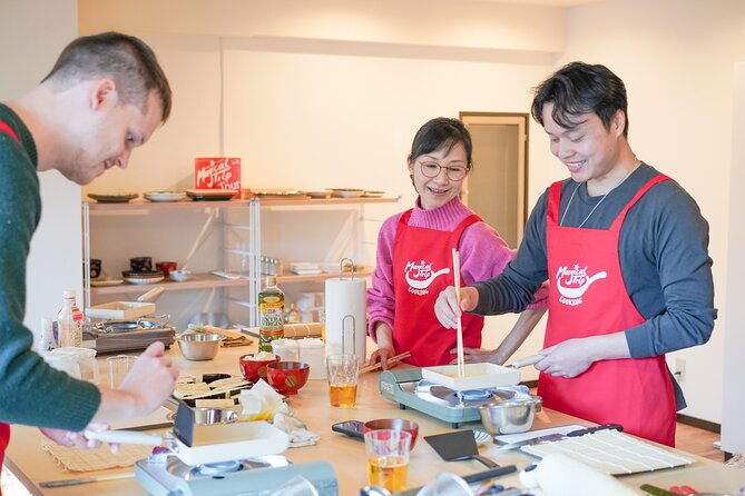 Tokyo Washoku 4-hour Cooking Class: From Market to Table - Four Japanese dishes, four different skills