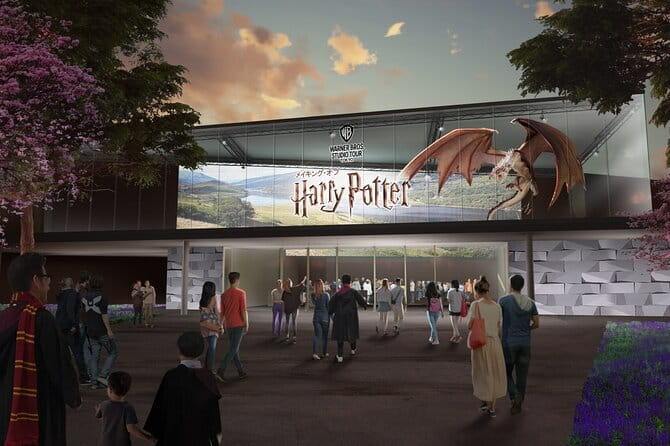 Tokyo WB. Studio Tour Harry Potter's Creation E-Ticket Optional - Platform 9 ¾ and the Hogwarts Express