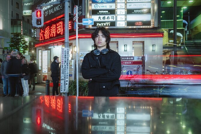 Tour with Pro Tokyo Photographer and take Edgy Unique Portraits - What happens during the shoot