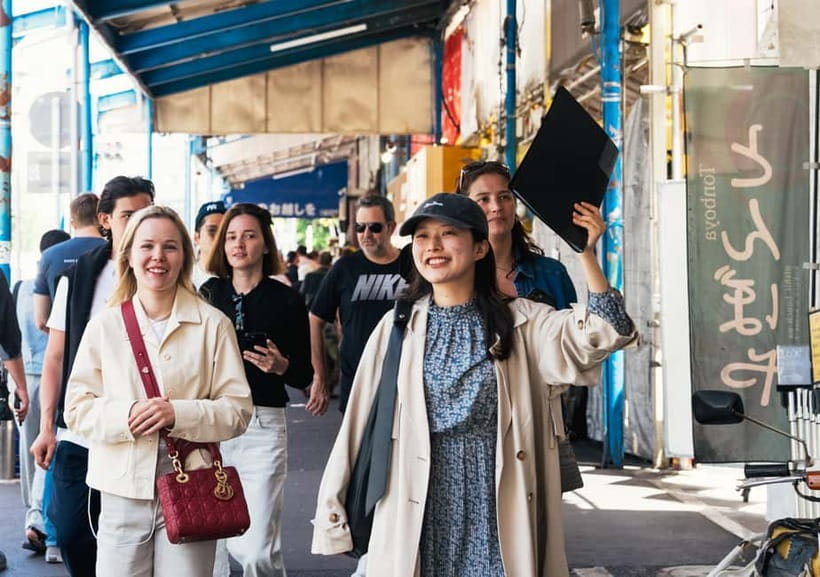 Tsukiji Fish Market: Street Food & Culture Walking Tour - Seeing the working side of Tsukiji