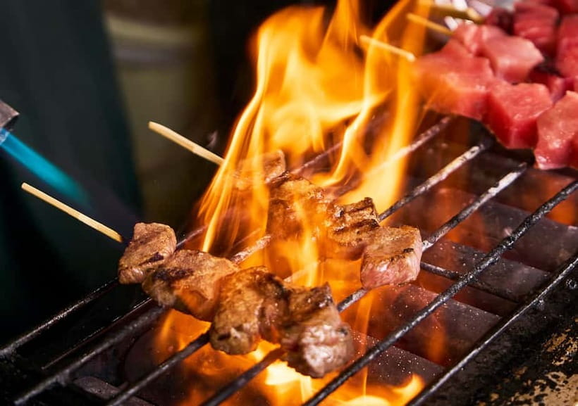 Tsukiji Fish Market: Street Food & Culture Walking Tour - Forty-five minutes of food stalls at Tsukiji Jogai Market