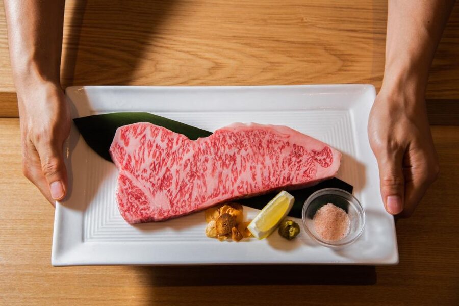 Wagyu & Sake 8 Course Tasting Dinner in Shinjuku - Arriving at Ushinobi Sake Bar in Shinjuku