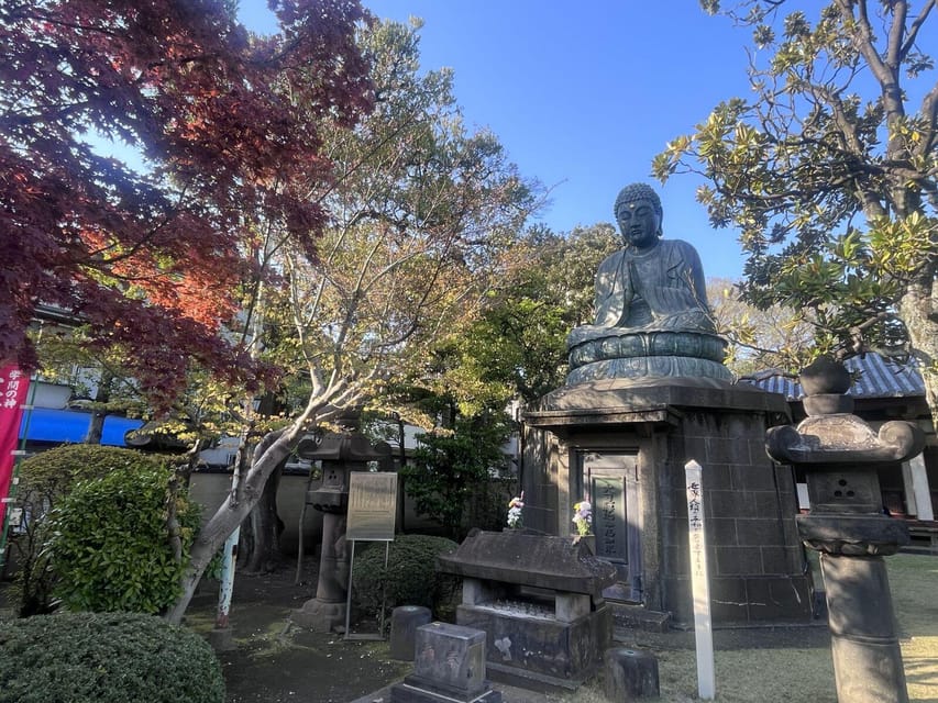 Walking Tour: Yanaka,Nezu& Sendagi: Tea Ceremony & Old Tokyo - Yanaka Cemetery begins the day quietly