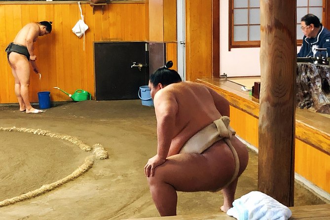 Watch Sumo Morning Practice at Stable in Tokyo - Entering the stable near Tokyo’s sumo district