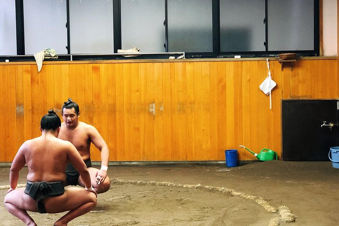Watch Sumo Morning Practice at Stable in Tokyo - The sparring is the payoff