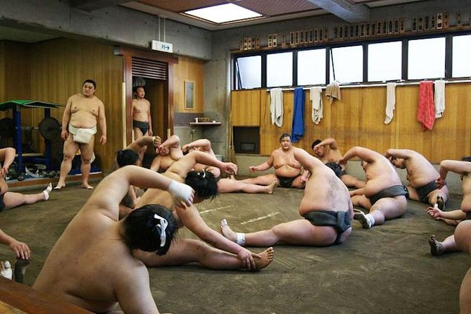 Watch Sumo Morning Practice at Stable in Tokyo - Seating is the biggest practical issue