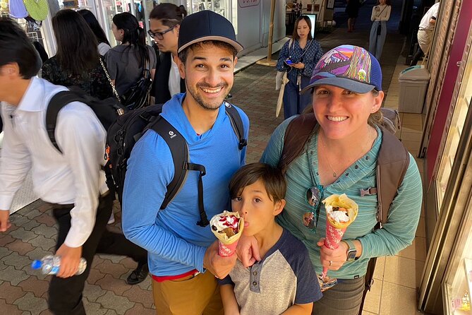 Yummy Harajuku Colorful Family Food Tour Kids Free by Expert - Meiji Shrine adds calm and tradition